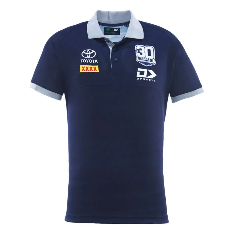 North Queensland Cowboys 2025 Mens Media Polo