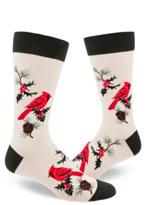 Northern Cardinals Men's Crew Sock