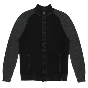 NORTHERN TREK MIDNIGHT ZIP SWEATER