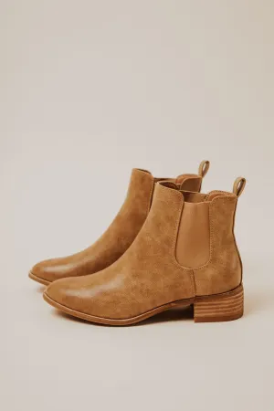 Norway Ankle Boots in Camel