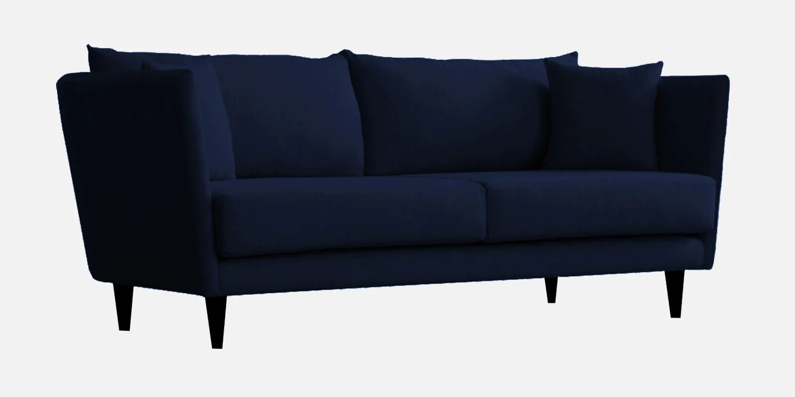 Norway Velvet 3 Seater Sofa In Indigo Blue Colour