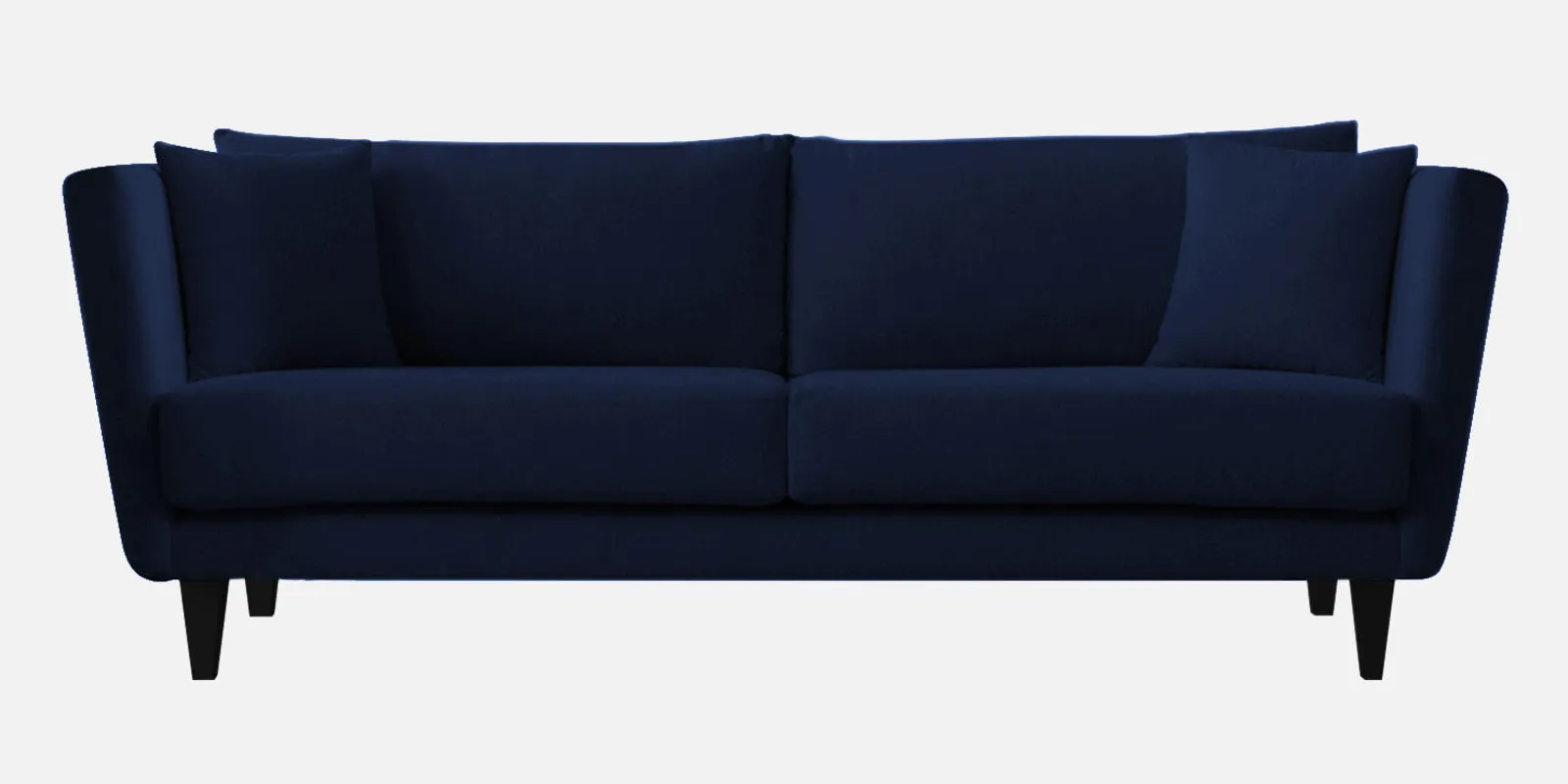 Norway Velvet 3 Seater Sofa In Indigo Blue Colour