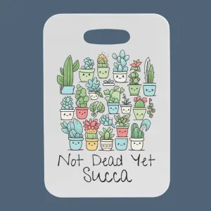 Not Dead Yet, Succa | Succulent Themed Customizable Luggage Tag | Bag Tag