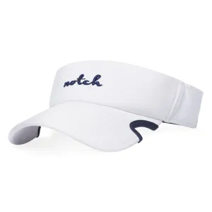 Notch Classic Adjustable White/Navy Visor