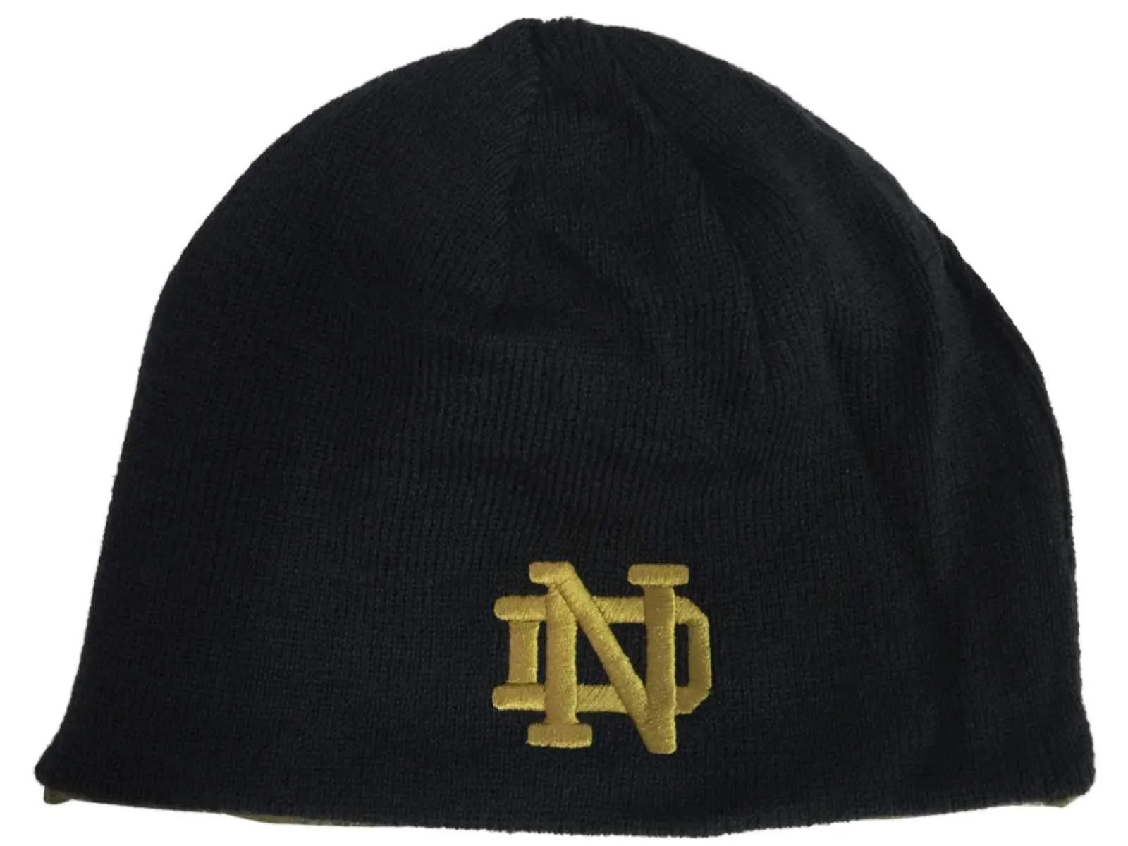 Notre Dame Fighting Irish TOW Realtree Max5 Navy Seasons Reverse Beanie Hat Cap