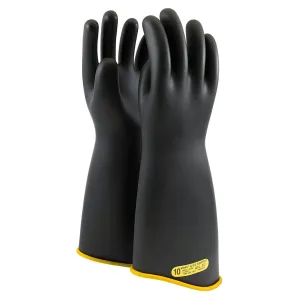 NOVAX 151-2-18/10 Class 2 Rubber Insulating Glove with Contour Cuff - 18"