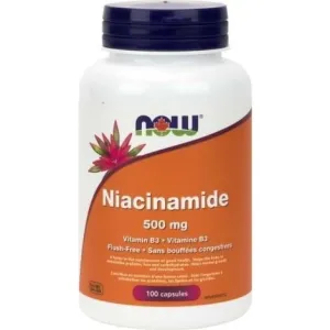 Now - niacinamide 500 mg - 100vcaps.