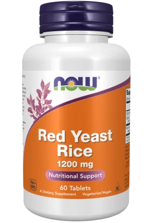 Now Red Yeast Rice 1200mg