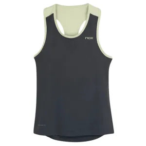 NOX Pro Charcoal Grey Women's Padel Tank Top