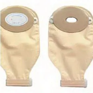 Nu-Flex 1-Piece Adult Drainable Pouch Cut-to-Fit Deep Convex 1-1/2" x 2-3/4" Oval