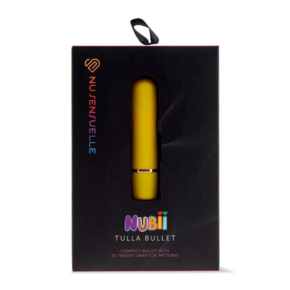 Nu Sensuelle Tulla Nubii Bullet Vibrator Yellow