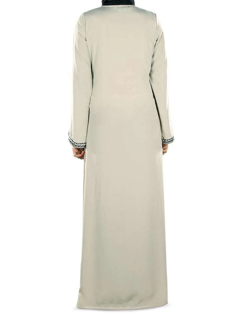 Nuha Elegant Embroidered Abaya