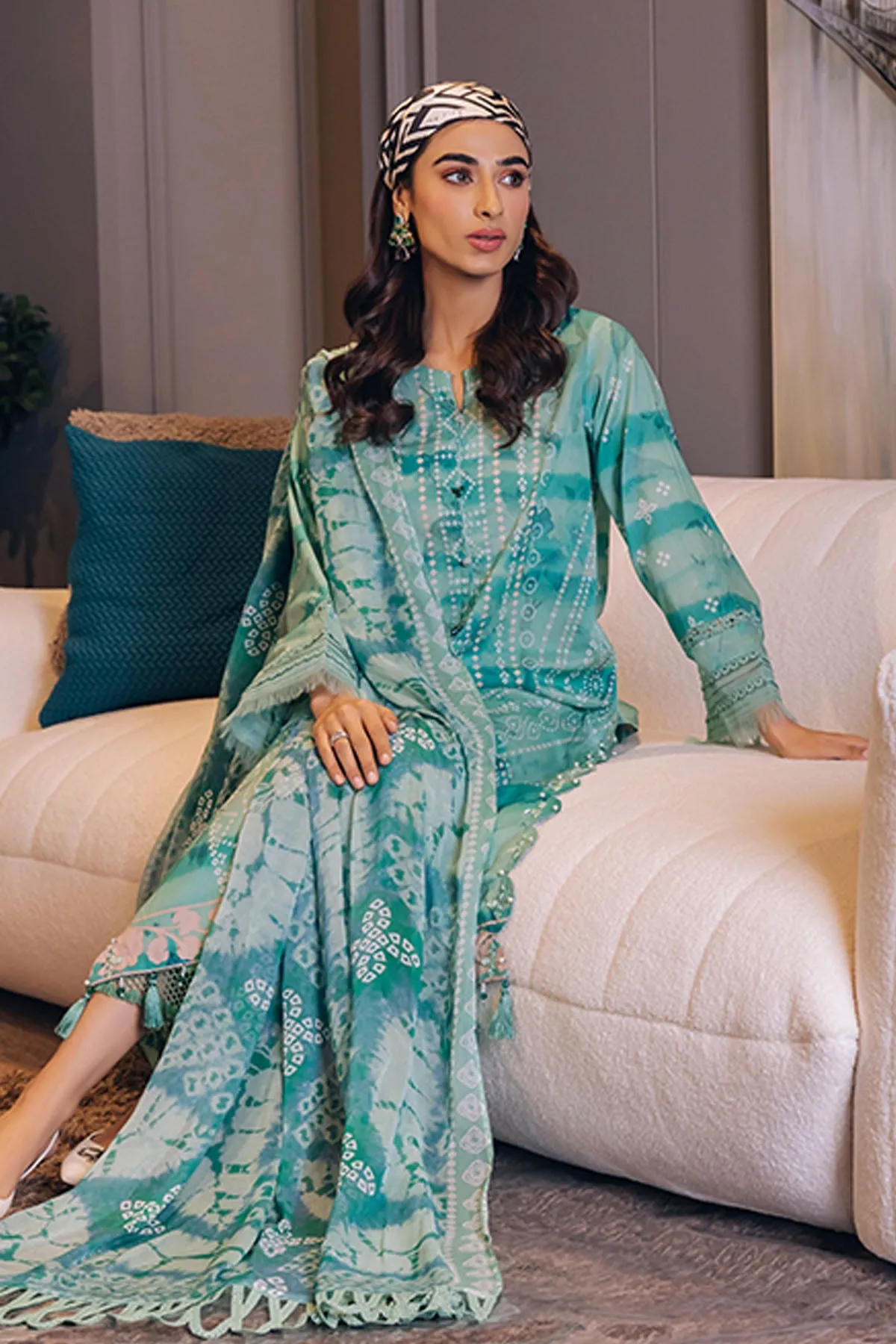 Nureh Signature Prints Lawn Collection 2023 – SP-36