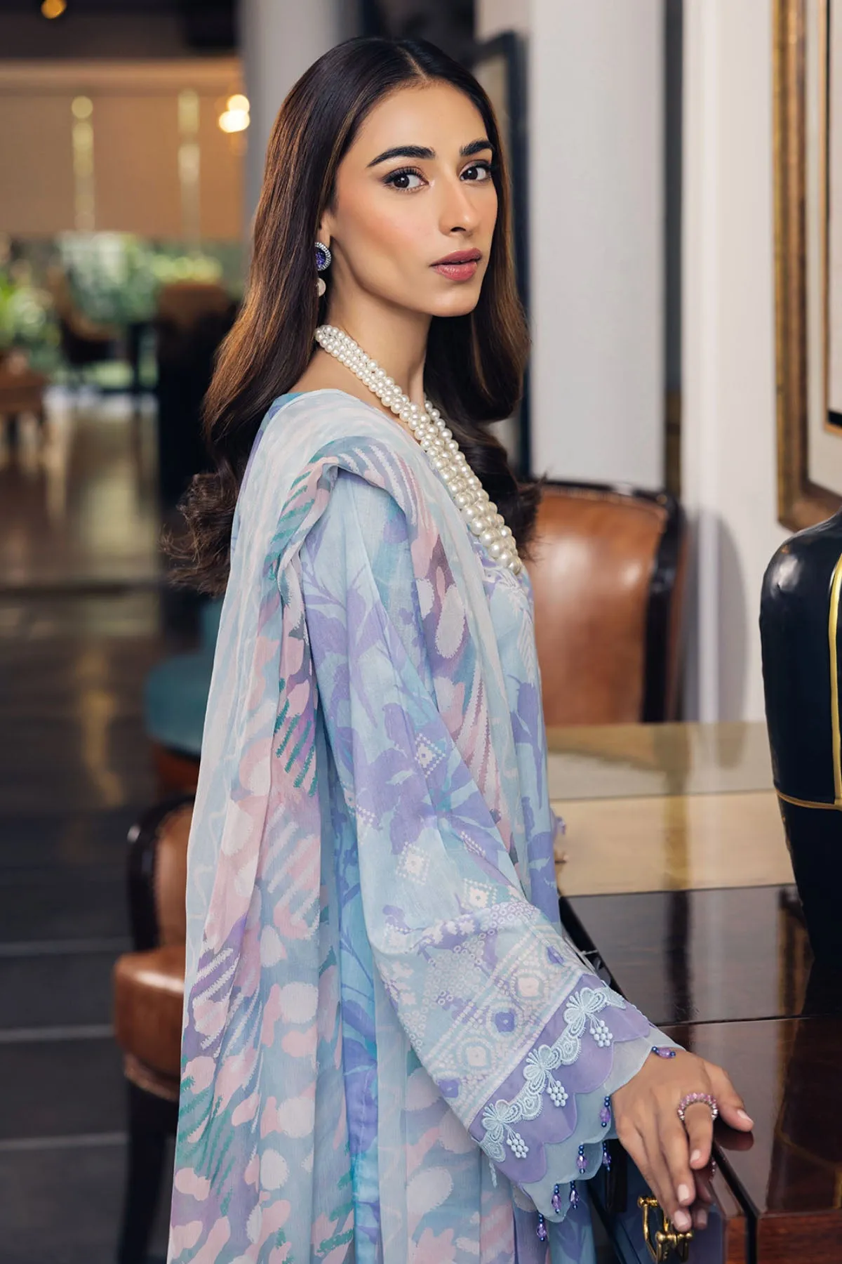 Nureh Signature Prints Lawn Collection – SP-60