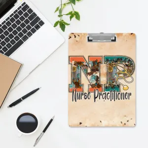 Nurse Practitioner (NP) Western Style Clipboard