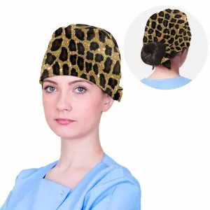 Nurse Scrub Cap Animal Print 7  Scrub Cap