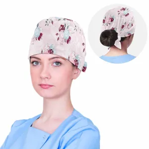 Nurse Scrub Cap Its all Roses  Scrub Cap