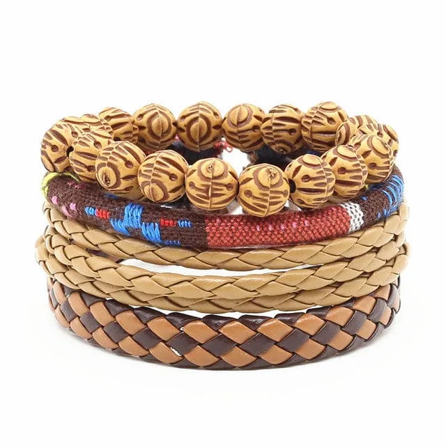 Nyishi Tribe Multi Layer Bracelet Set