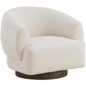 Nyles Swivel Chair, Chalk