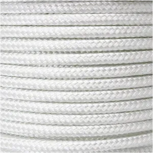 Nylon Braid Rope - 1" White $/FT