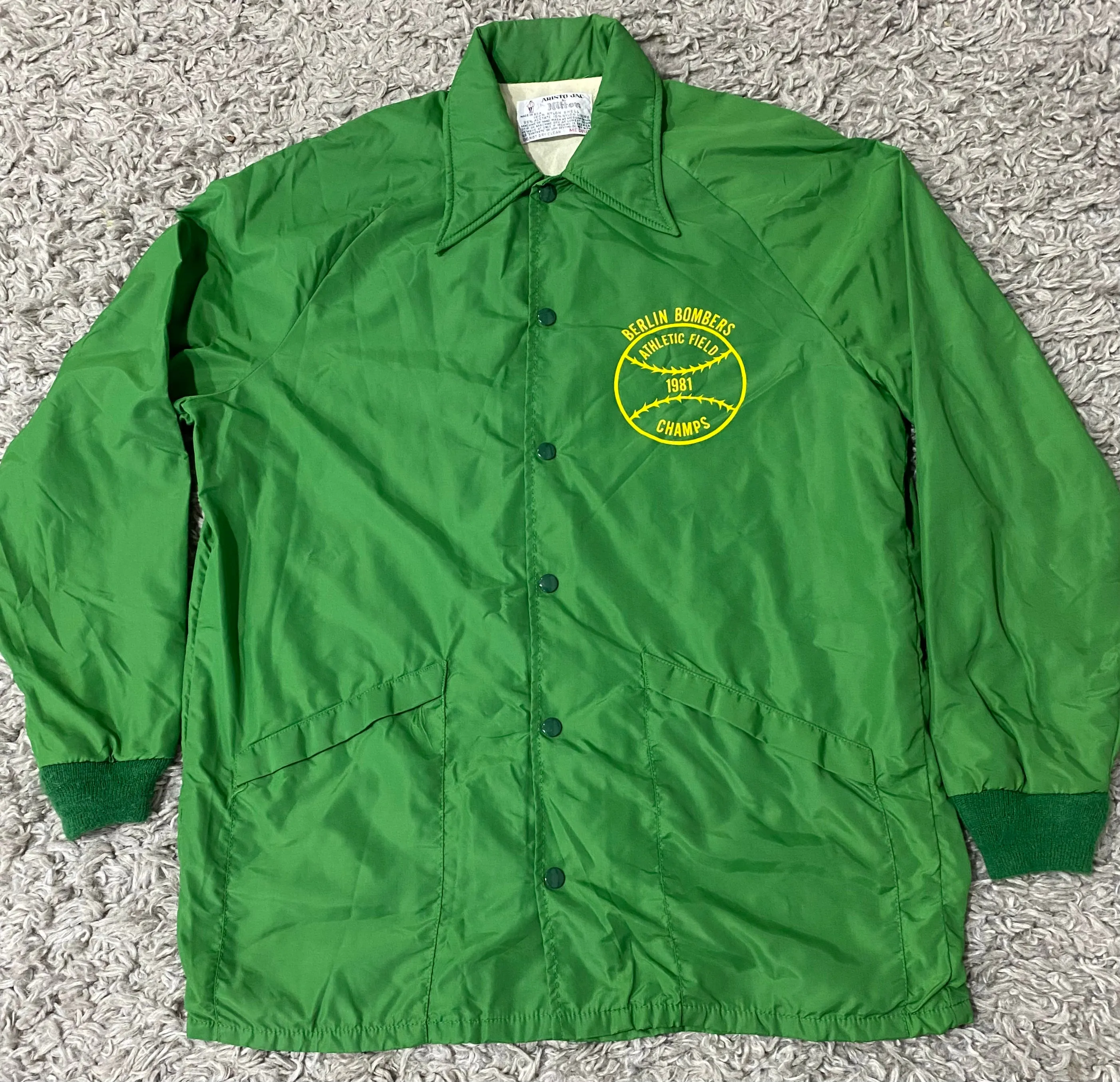 Nylon Coach Jacket