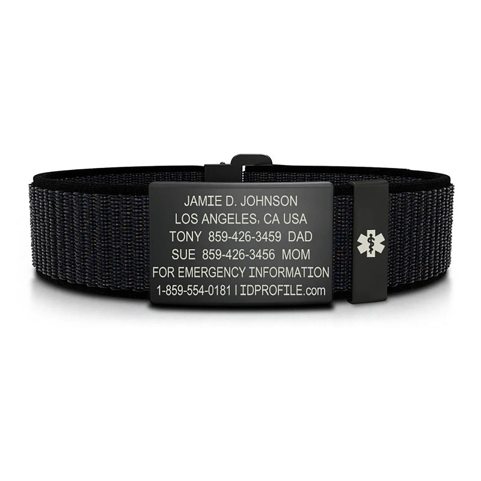 Nylon Loop Medical ID - ML - With iD Profile