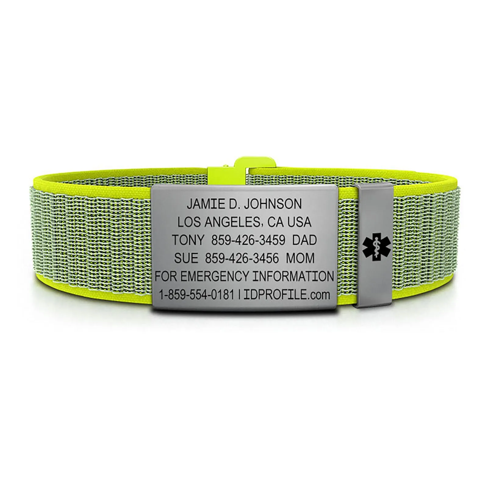 Nylon Loop Medical ID - ML - With iD Profile