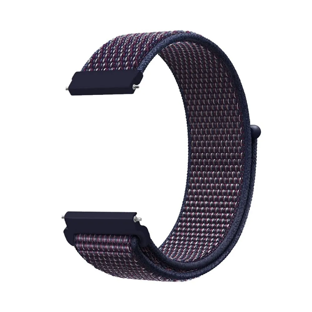 Nylon Strap for Amazfit Bip/Lite/GTS/MINI/GTR 42mm -Cap Code Blue