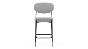 Nyx - Nyx Counter Stool, Mid Gray Brushed Weave