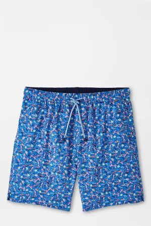 O'AHU SWIM TRUNK - BLUE MARLIN