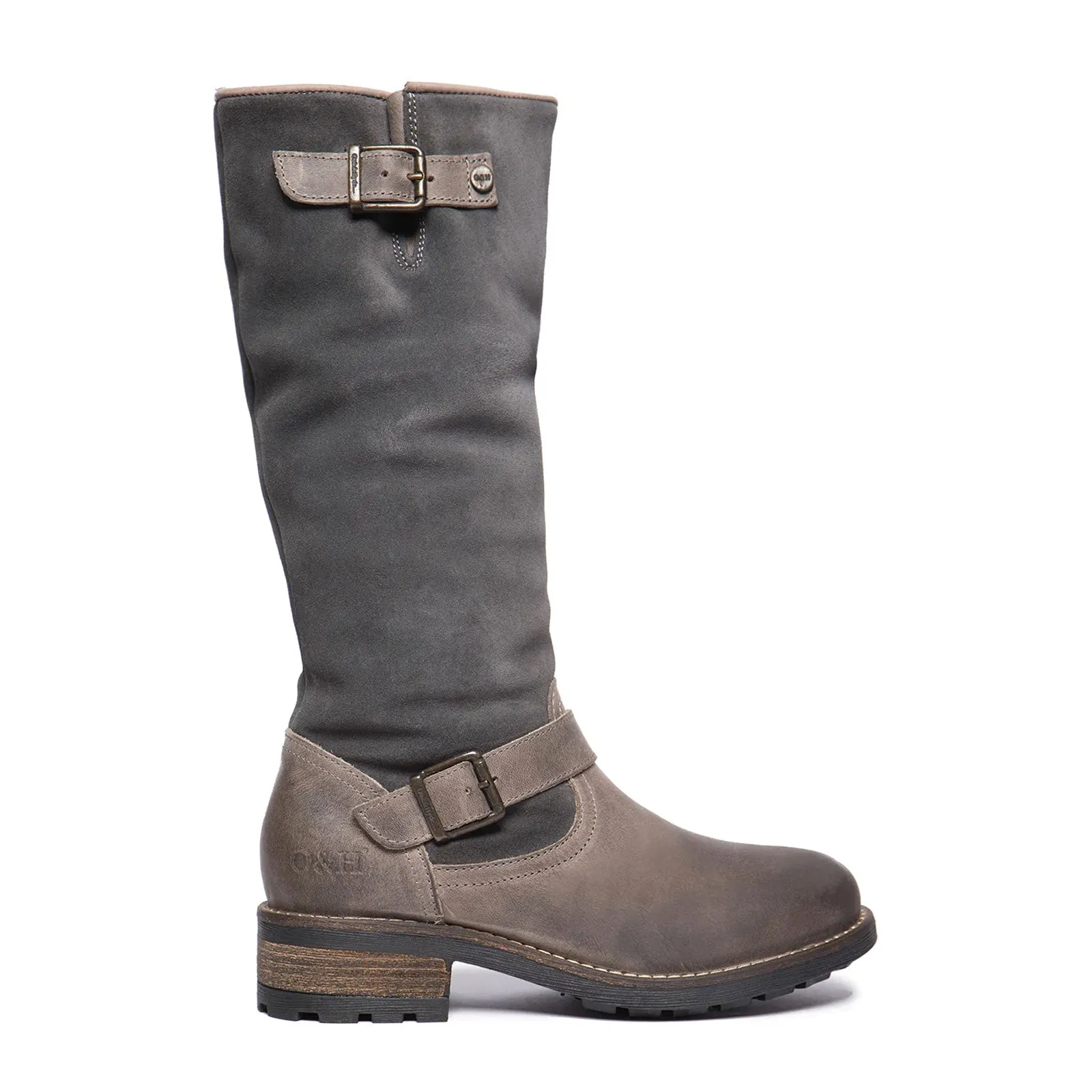 Oak & Hyde Bridge Cesar Tall Boot (Women) - Suede Grey