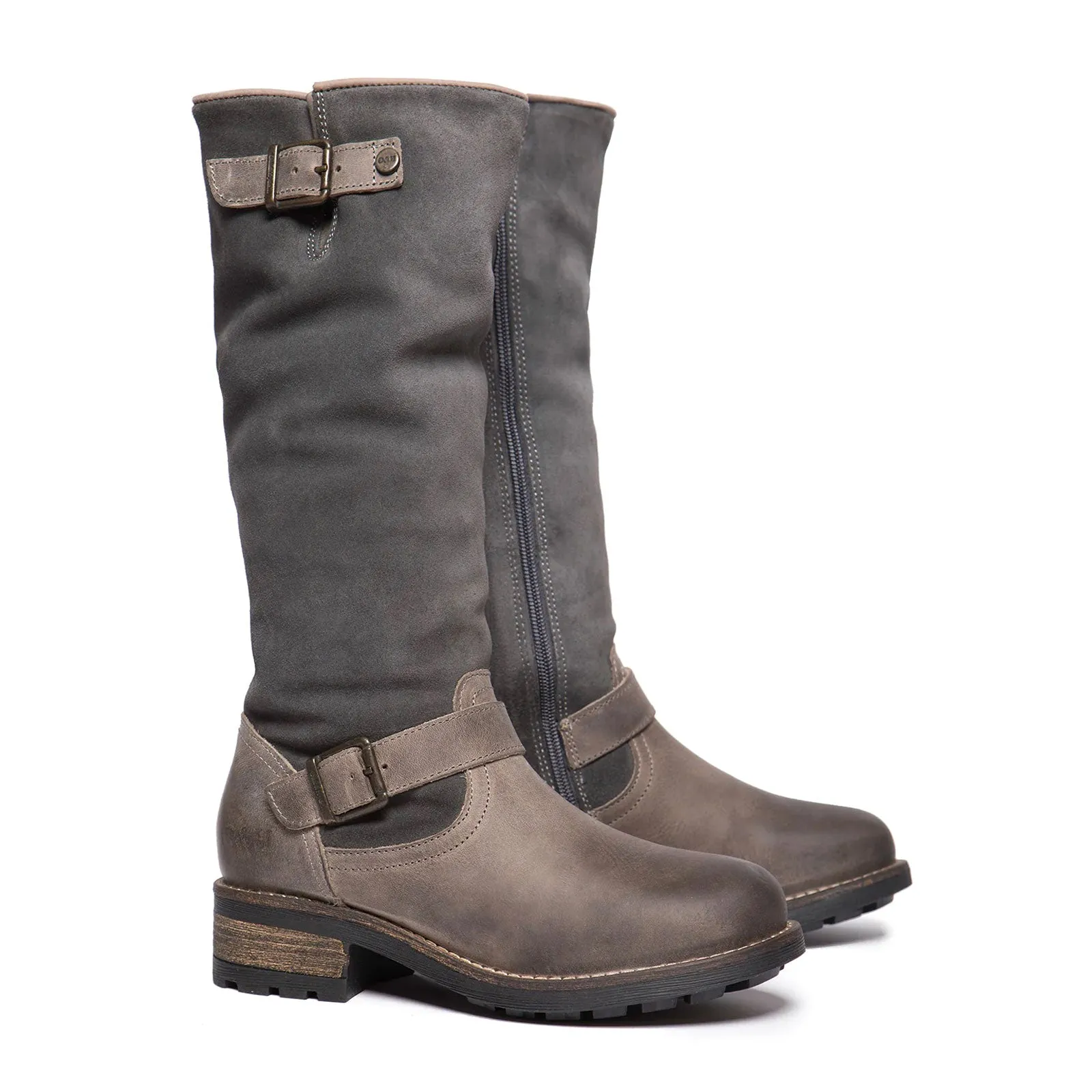 Oak & Hyde Bridge Cesar Tall Boot (Women) - Suede Grey