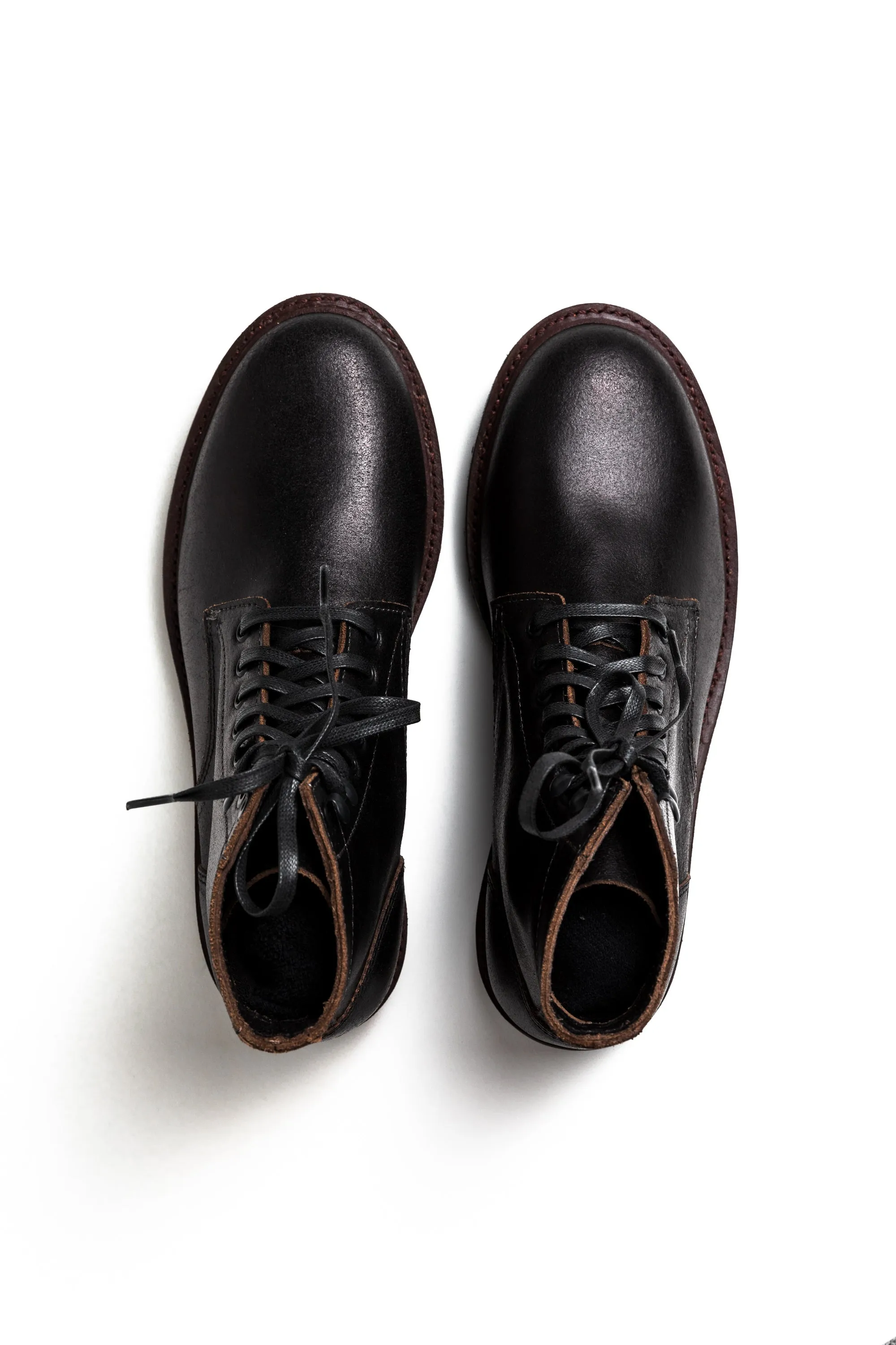 Oak Street Bootmakers x ButterScotch - Double Black Deckard Boot