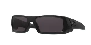 Oakley Mens Gascan Matte Black Frames - Prizm Gray Lens - Polarized Sunglasses