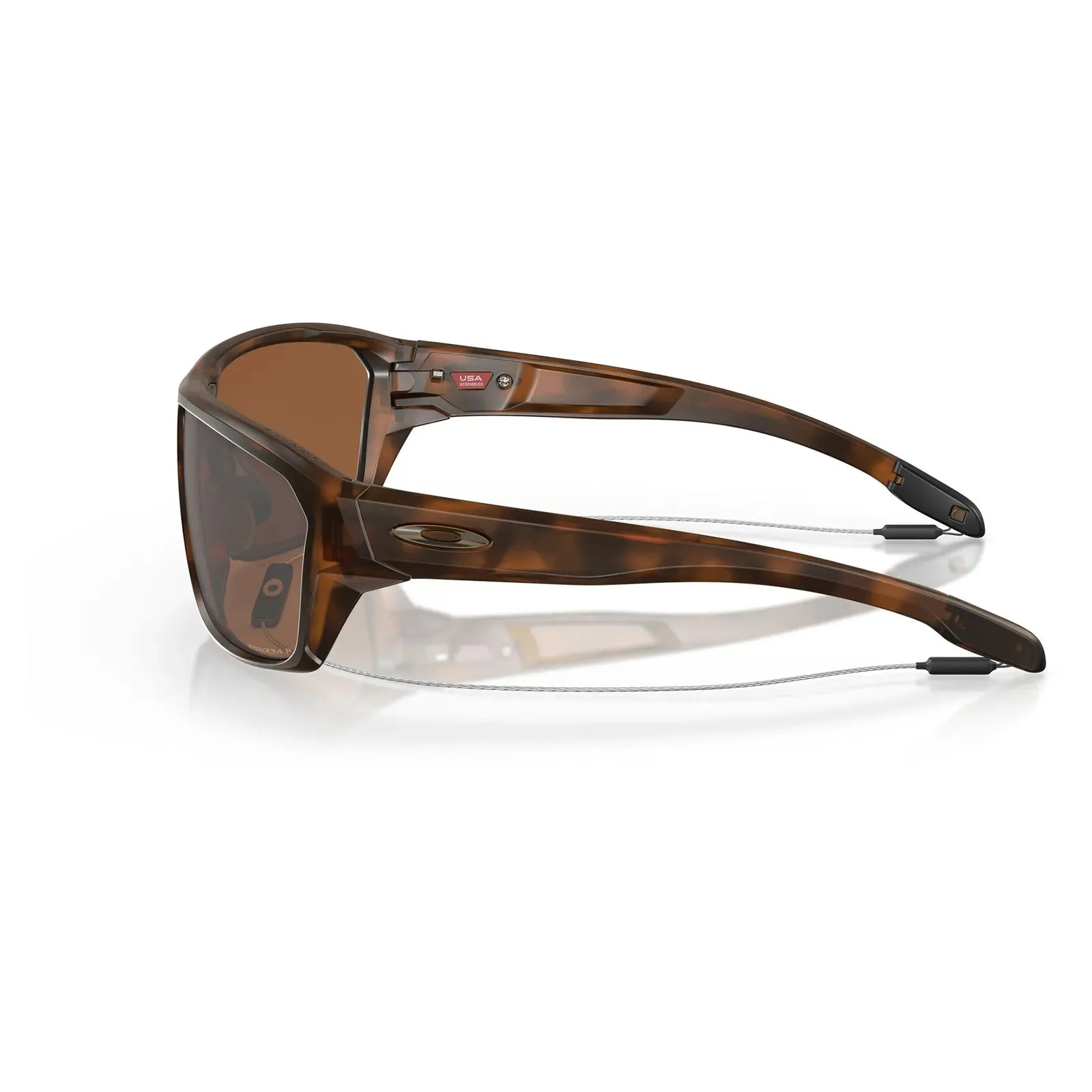 Oakley Split Shot Sunglasses  - Matte Brown Tortoise/Prizm Tungsten Polarized