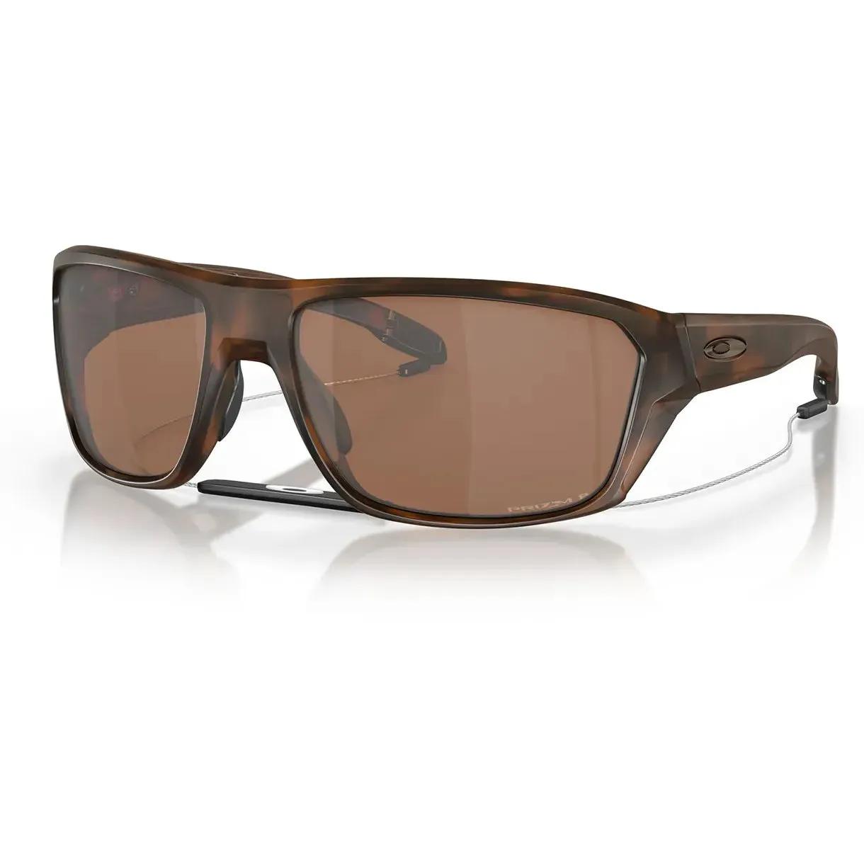 Oakley Split Shot Sunglasses  - Matte Brown Tortoise/Prizm Tungsten Polarized