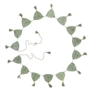 OB Designs - Sage Crochet Bunting Flag Clearance