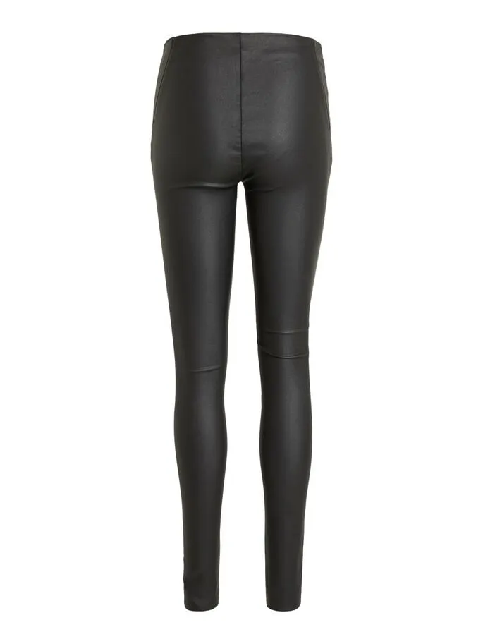 OBJBELLE COATED LEGGING | BLACK