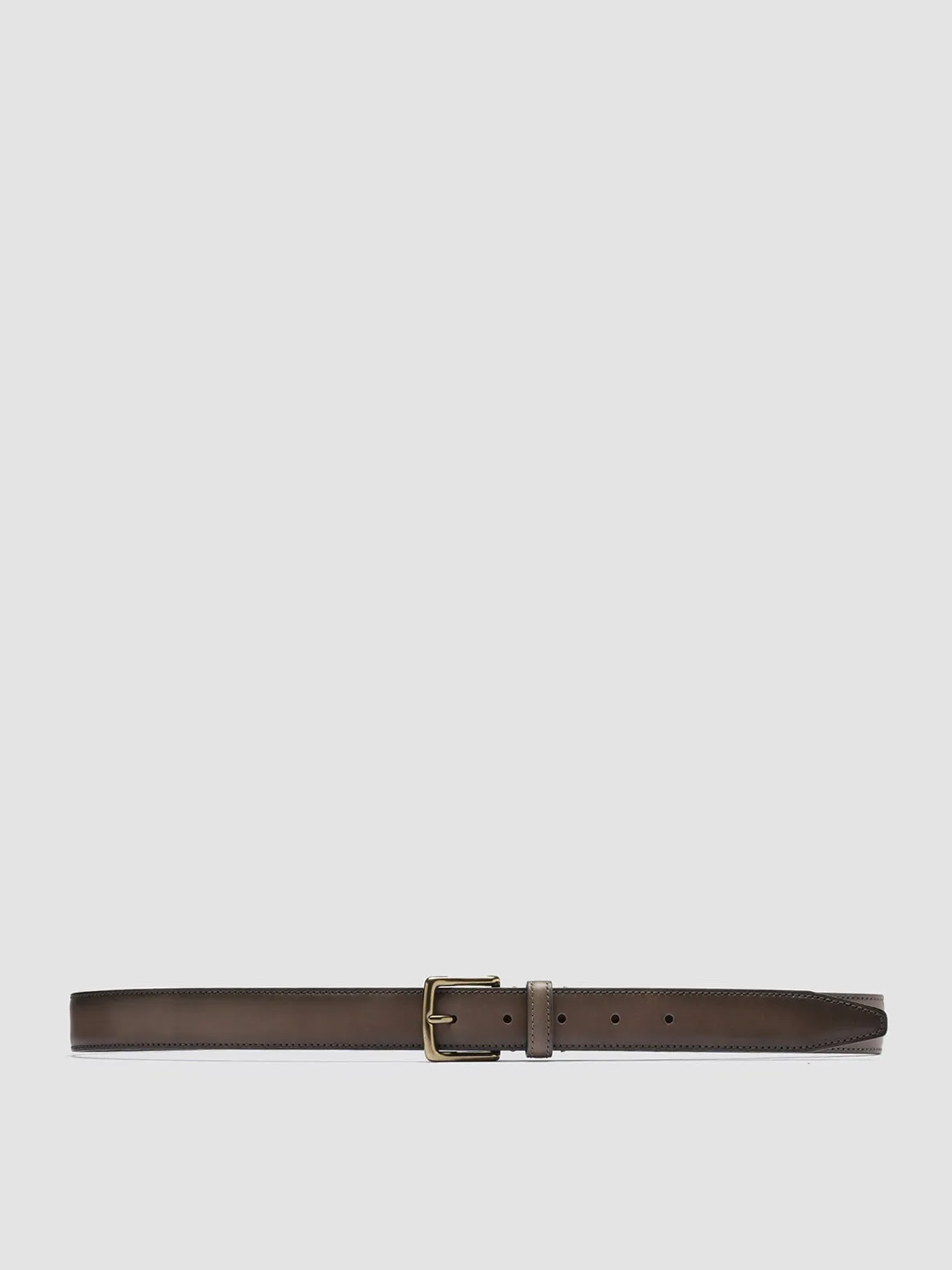 OC STRIP 05 - Taupe Leather belt