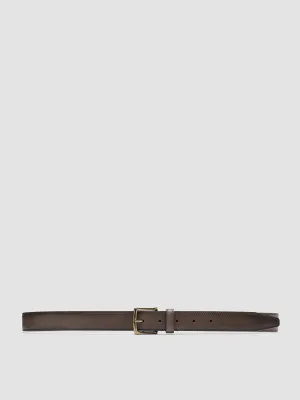 OC STRIP 05 - Taupe Leather belt