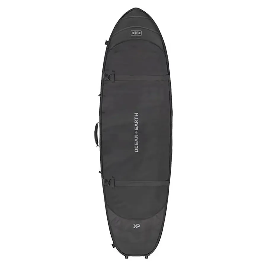 Ocean & Earth Hypa Fish/Short Travel Triple Boardbag - Wheel