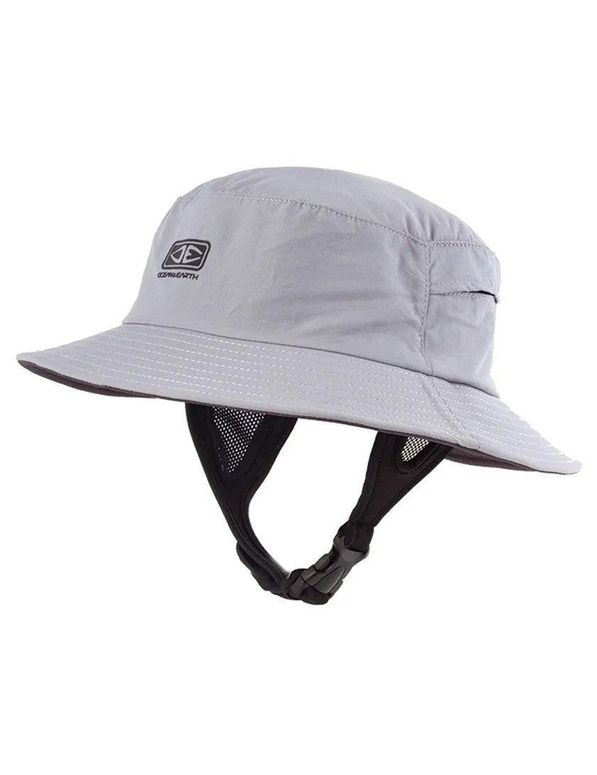 Ocean & Earth Mens Bingin Soft Peak Surf Hat Grey