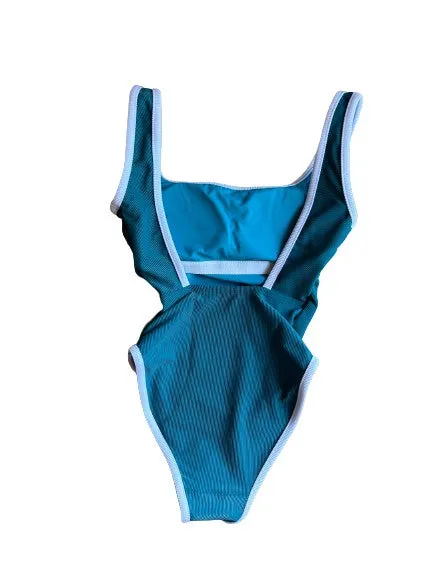 Ocean Isle One Piece- Teal