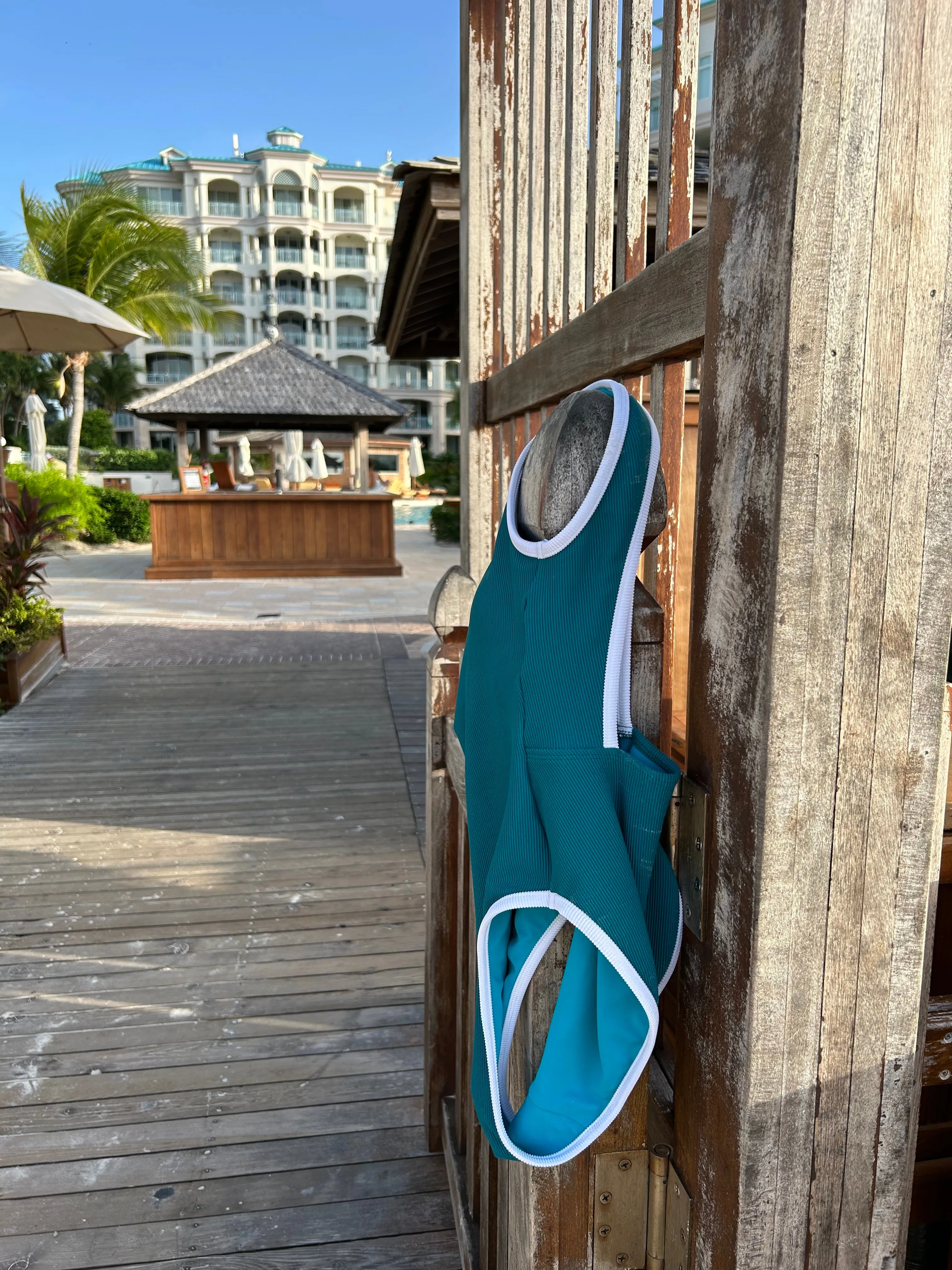 Ocean Isle One Piece- Teal