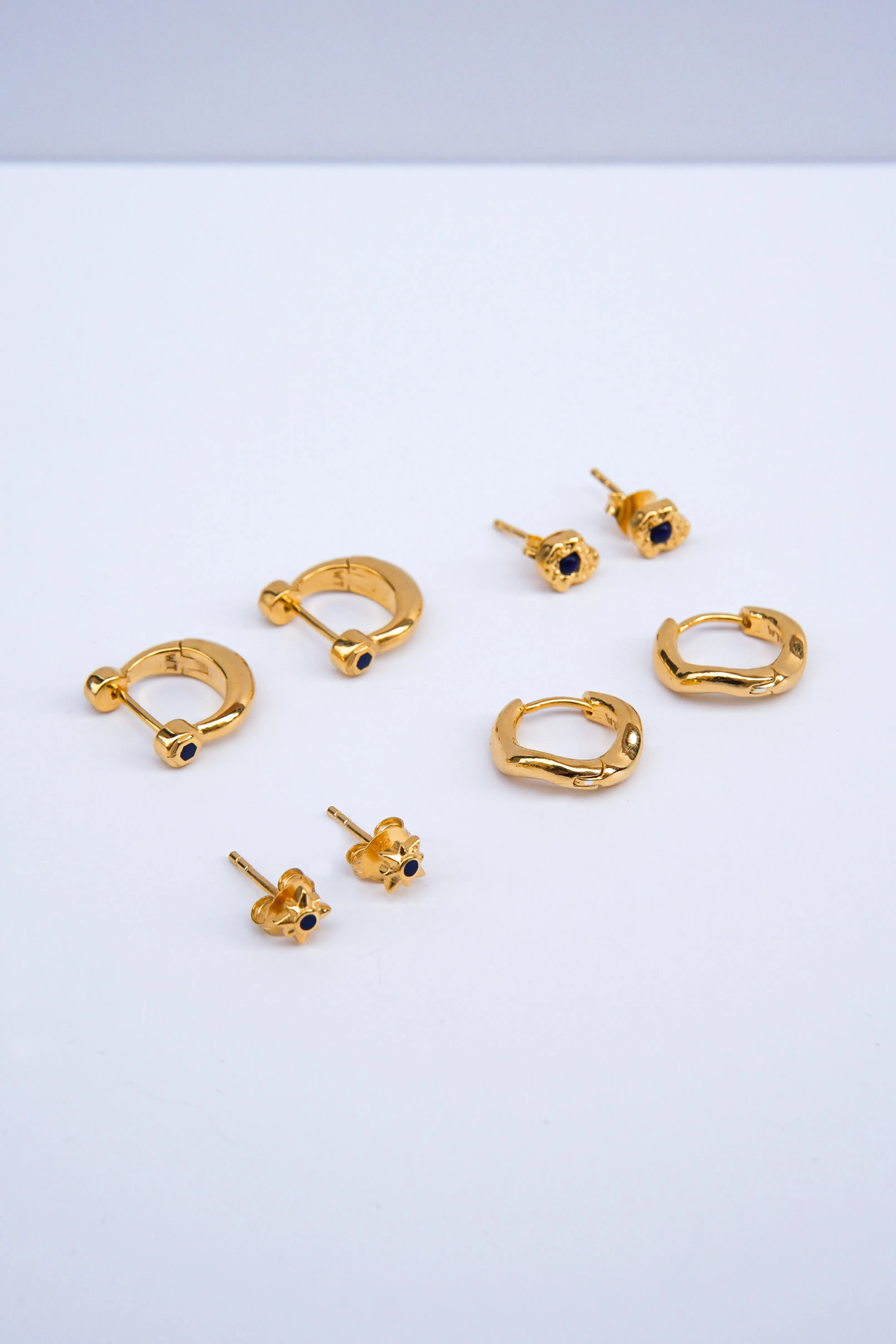 Oceanic Voyager Stud Gold Plated