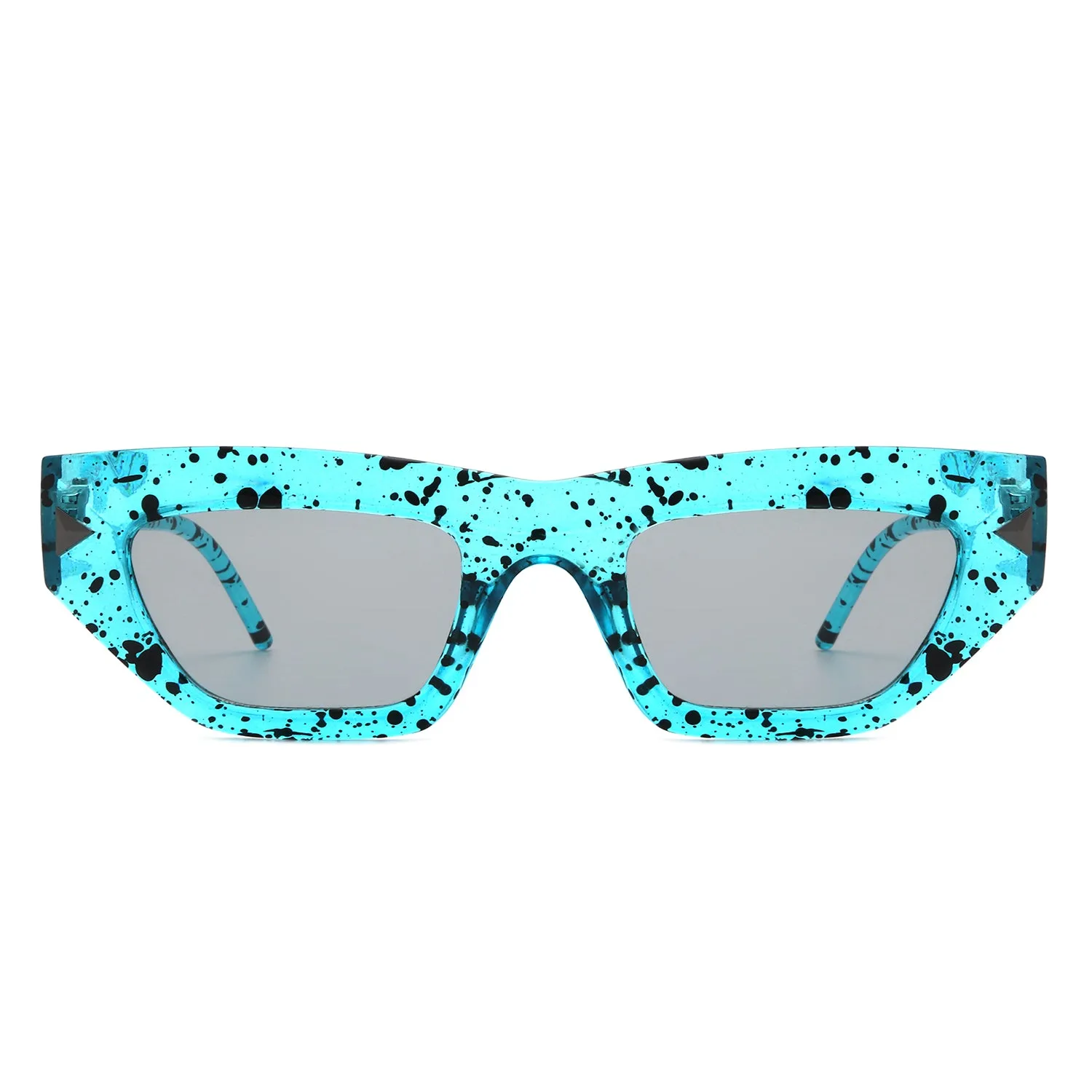 Oceanlux - Retro Chic Cat Eye Chunky Square Women's Sunglasses