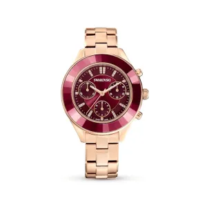 Octea Lux Sport Metal Red Rose Gold-tone Finish Watch 5632475