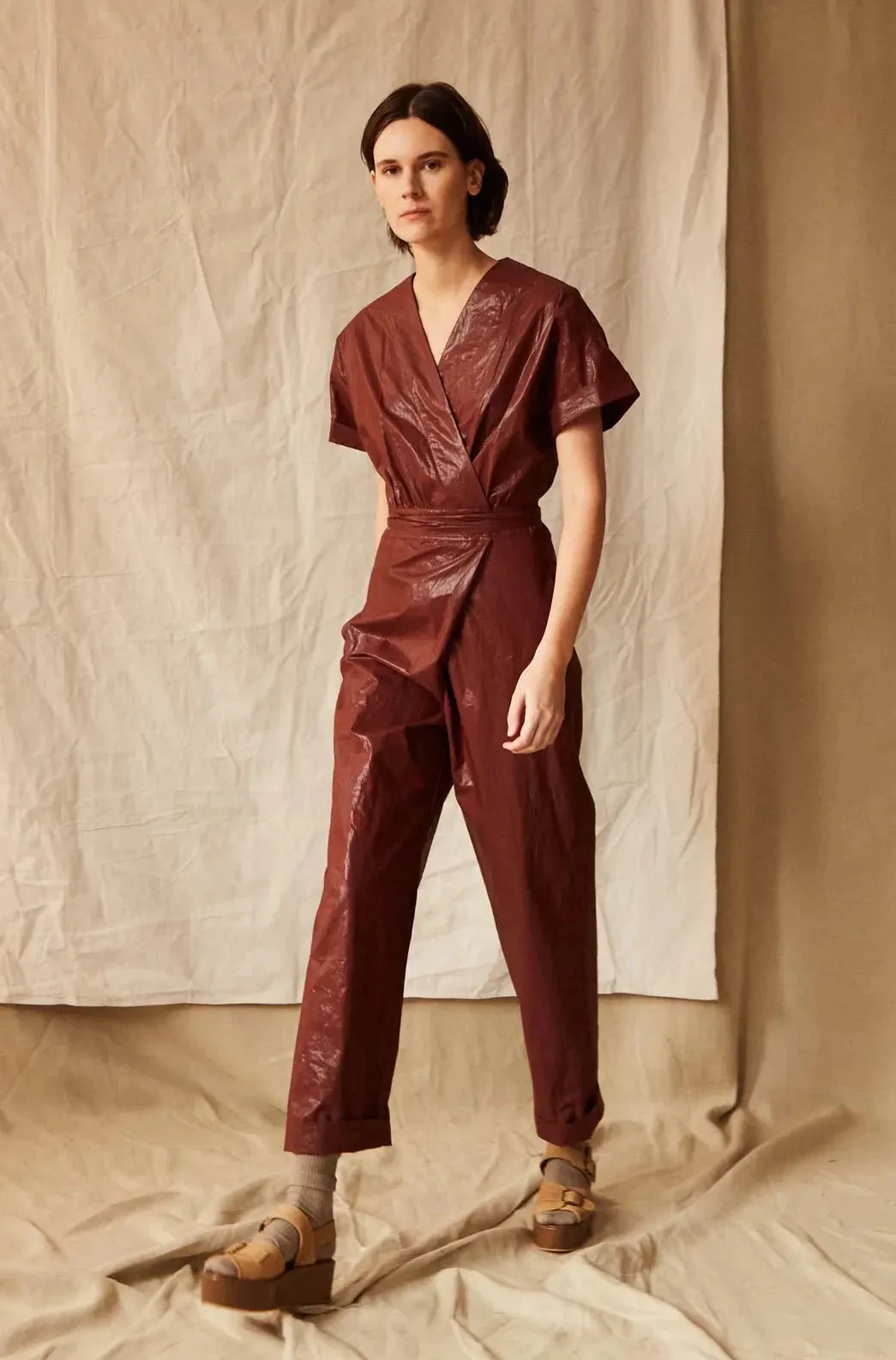 Odile Jumpsuit, Chocolate