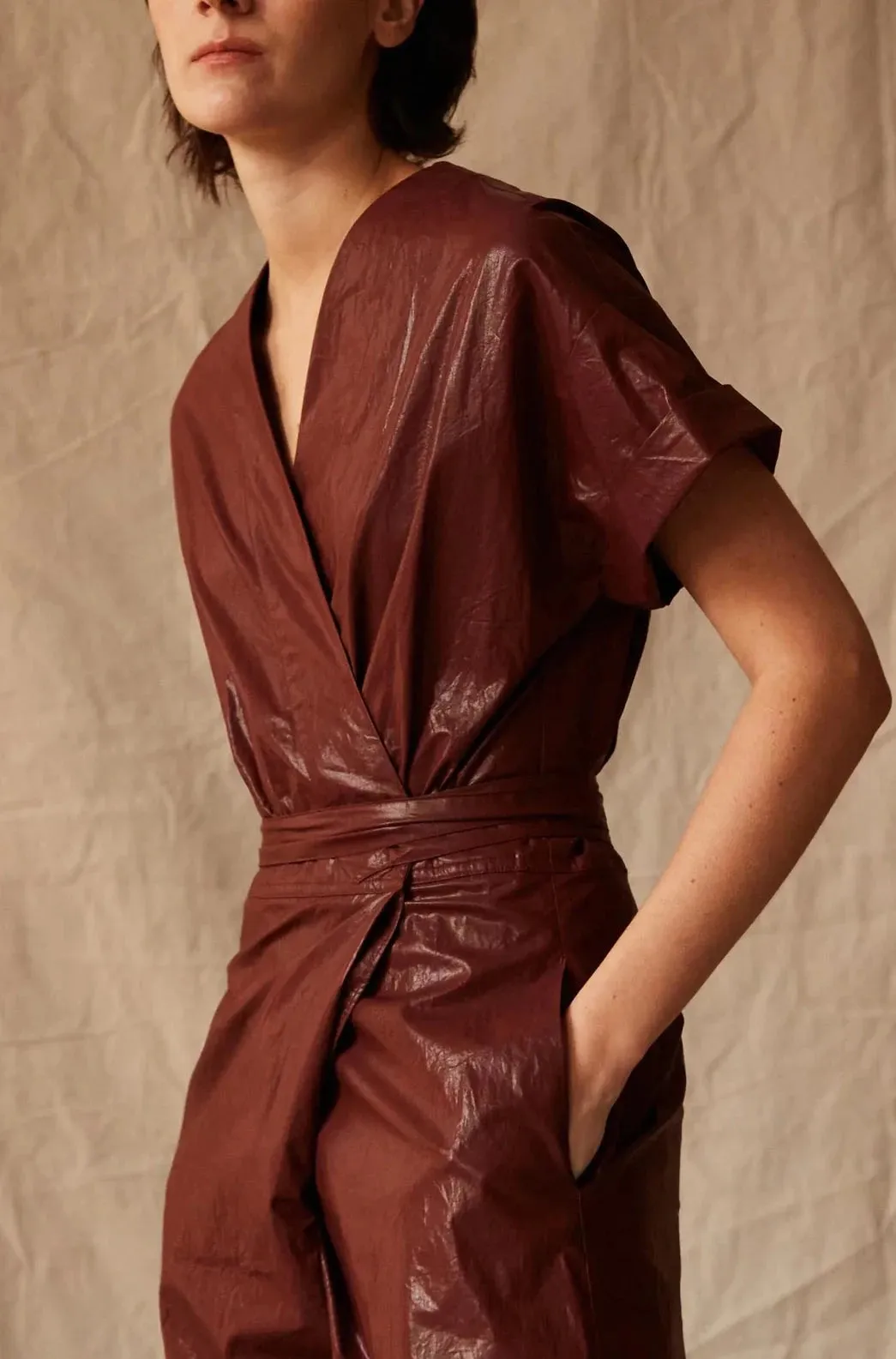 Odile Jumpsuit, Chocolate