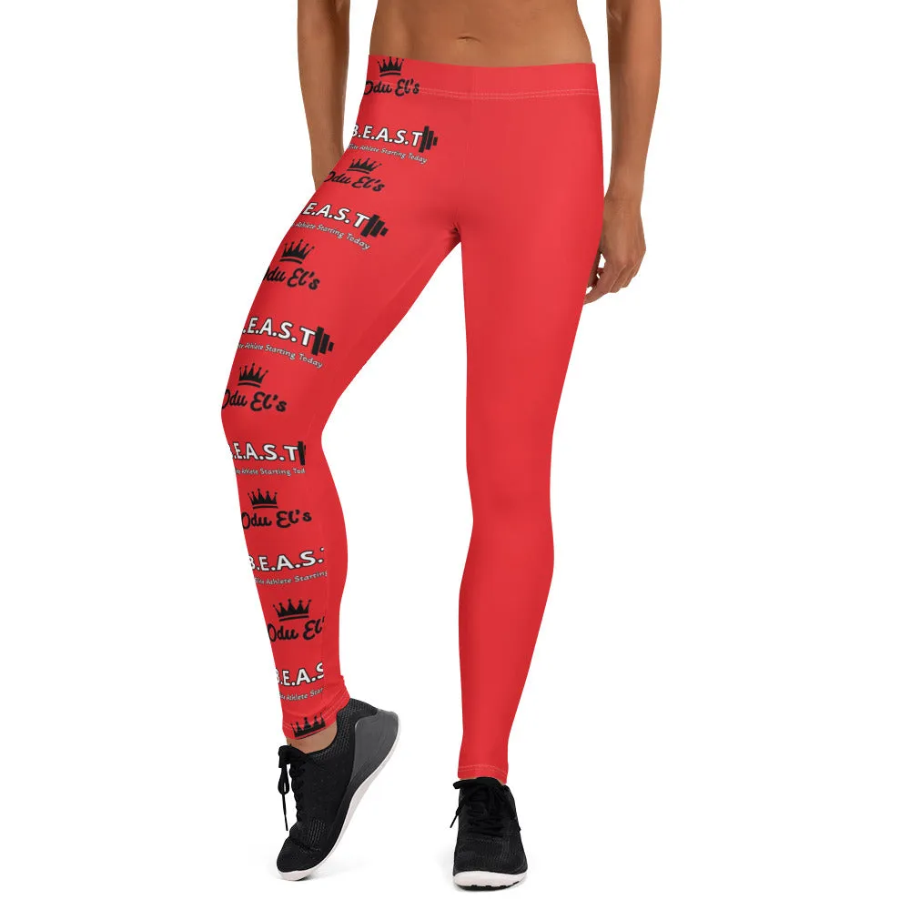 Odu El's B.E.A.S.T. Print Leggings